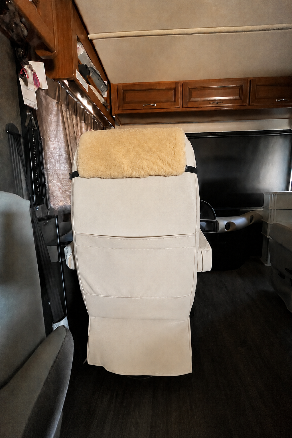 Class A Forest River RV Sheepskin Seat Covers