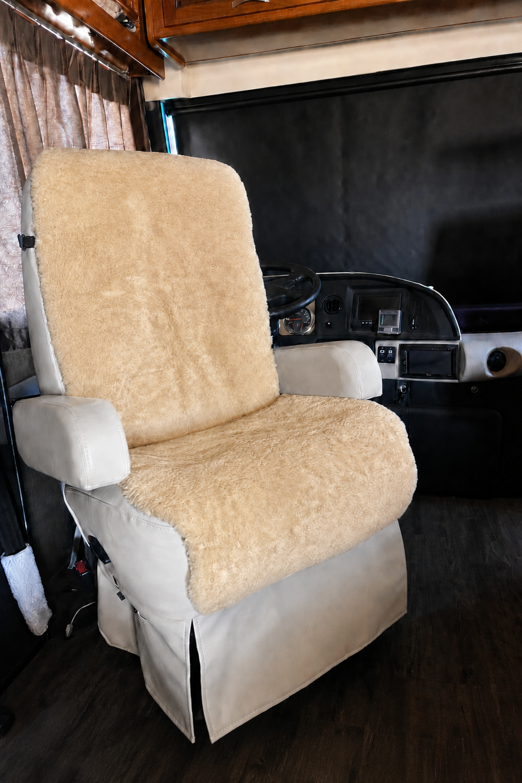 Class A Forest River RV Sheepskin Seat Covers