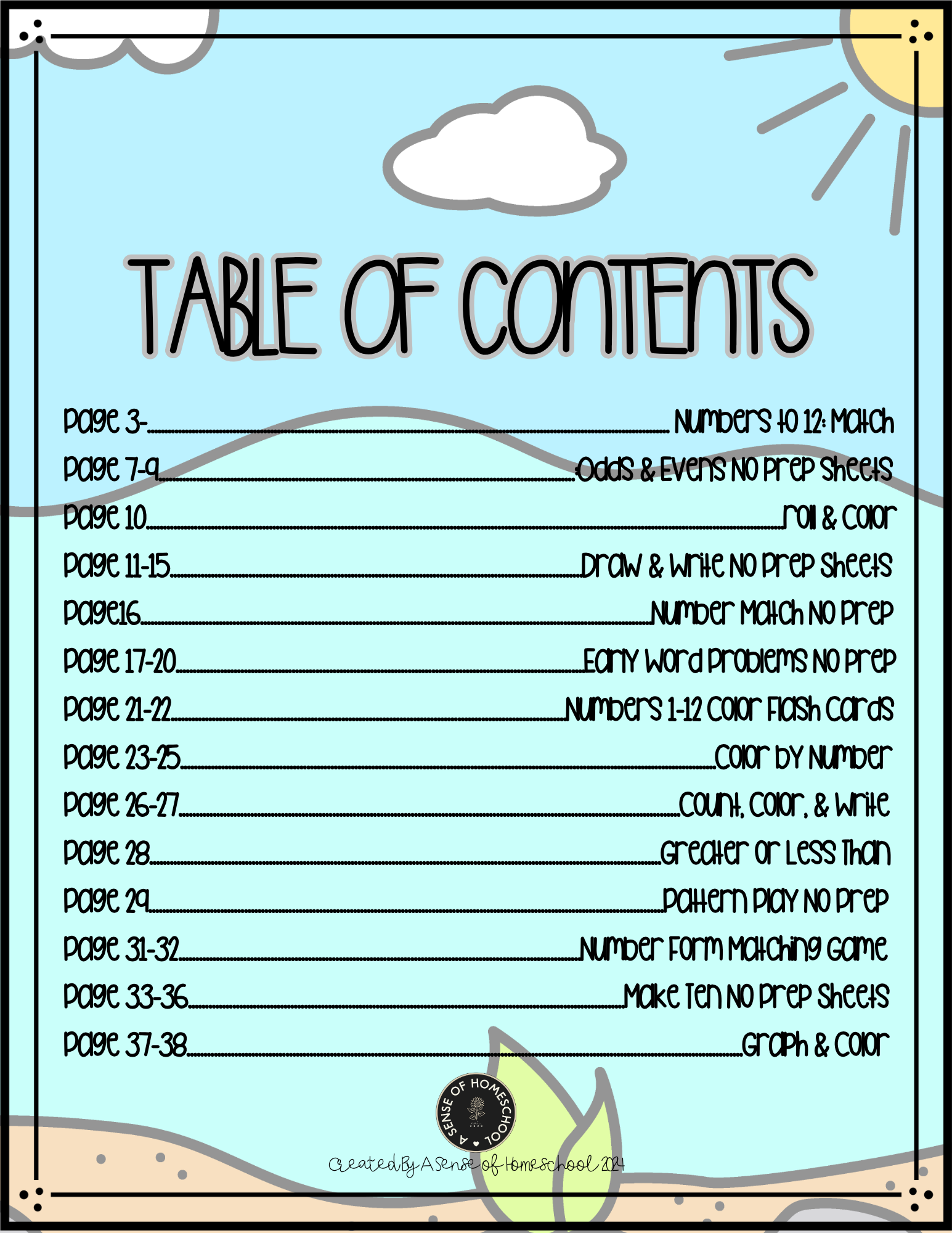 Dive into Math Pack