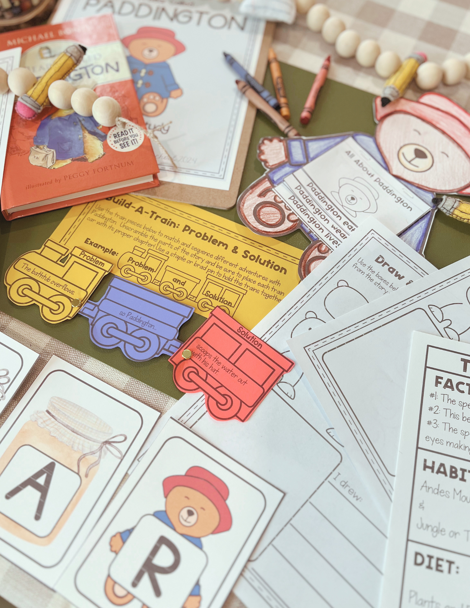 Paddington Novel Study