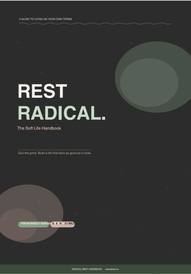 PDF Guide: The Radical Rest Handbook: A Guide to Living on Your Own Terms