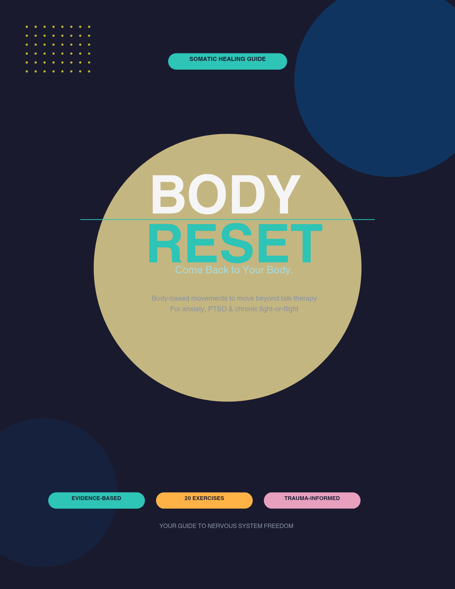 PDF Guide: Body Reset: Your Guide to Nervous System Freedom