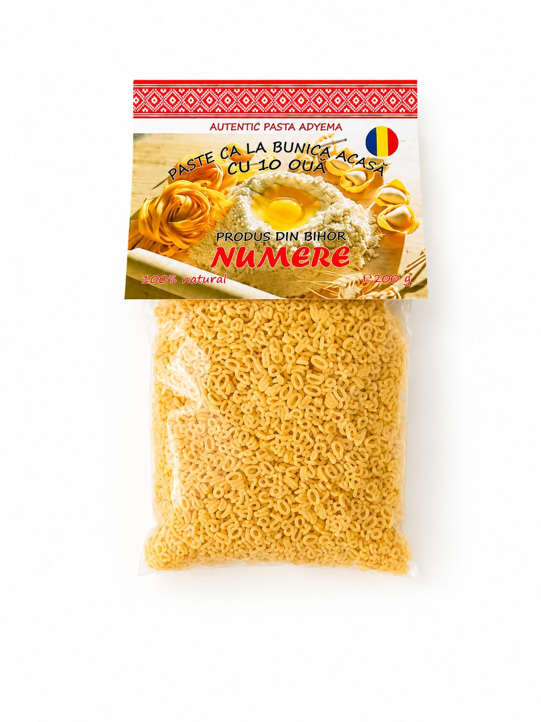 Paste numere 200 gr