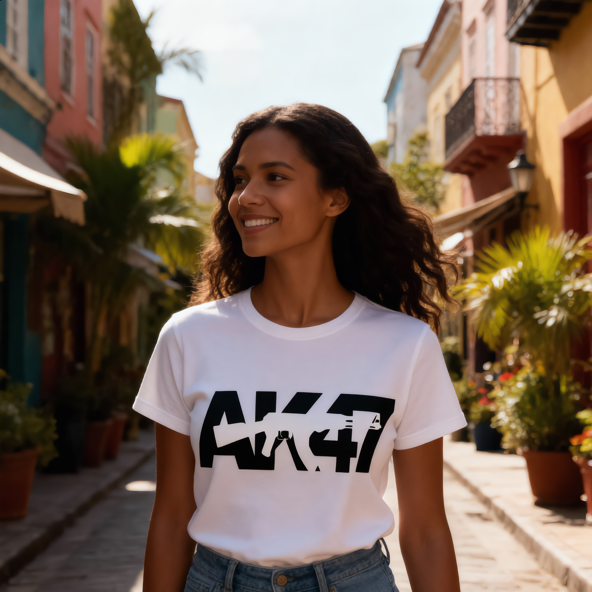 T-shirt graphique AK47