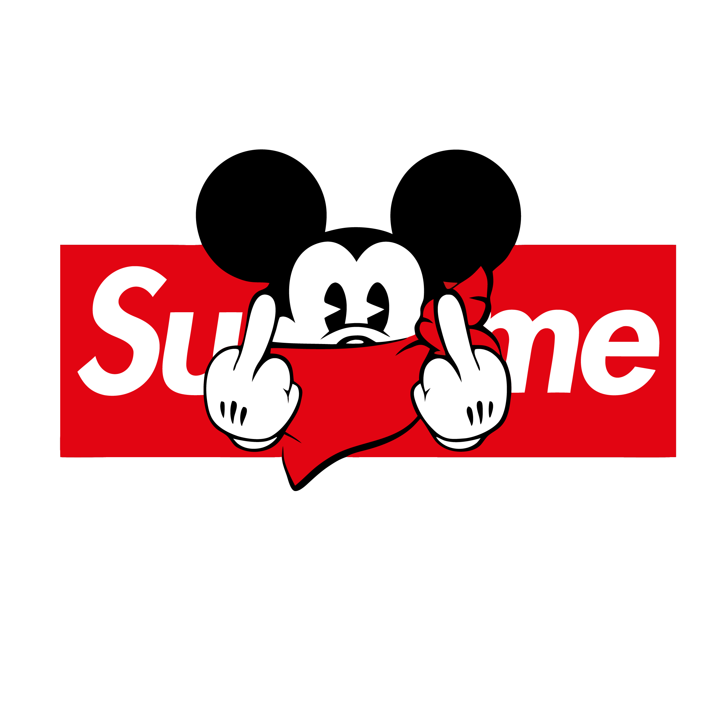Sticker Cartoon Rebelle