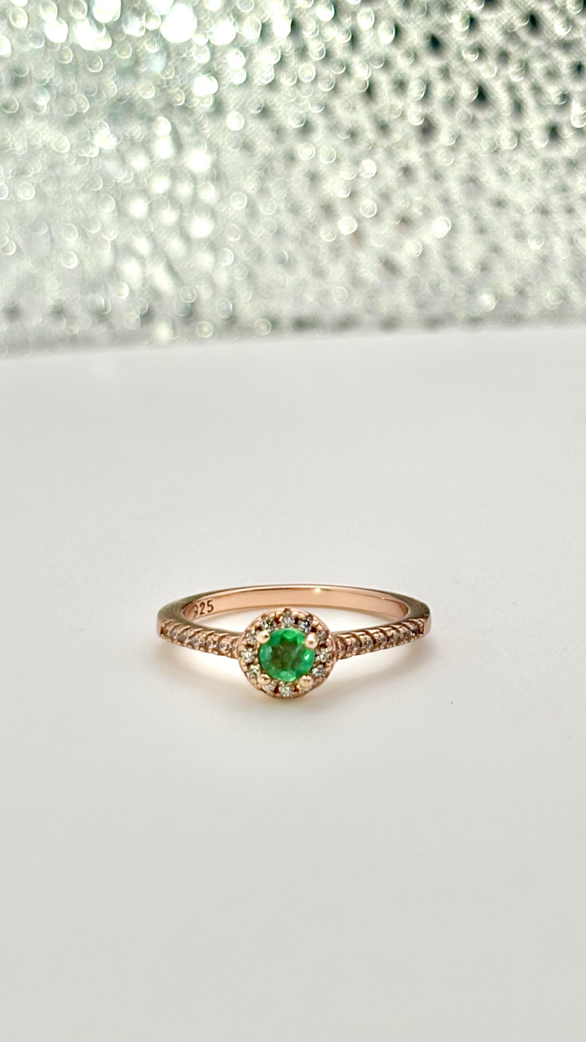 Anillo Esmeralda Y Circones