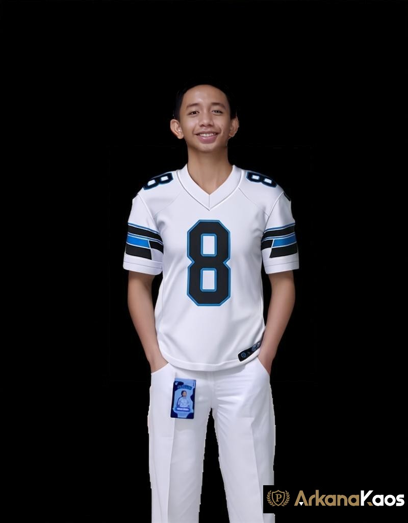 Kaos Jersey Sport Nomor 8