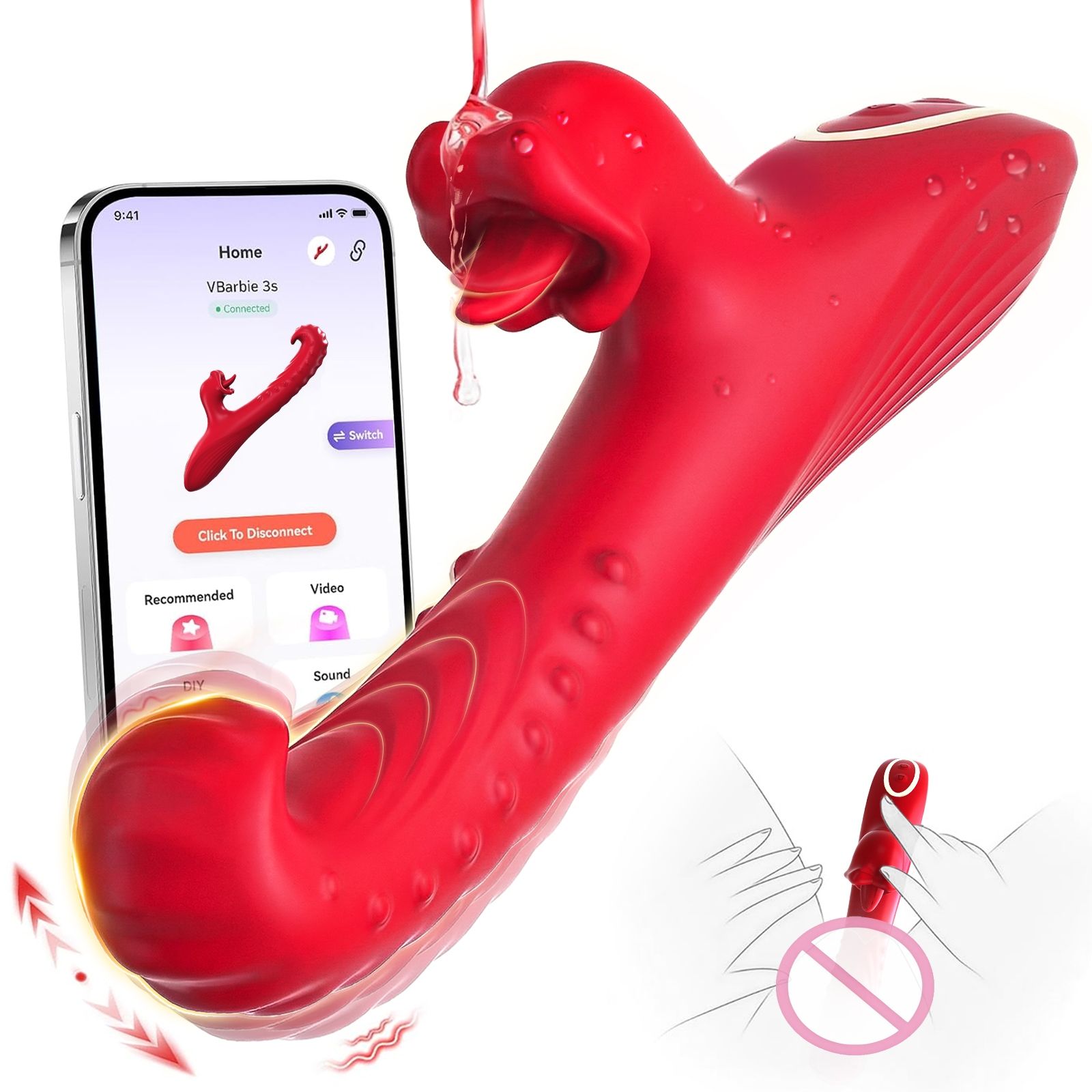 Smart App-Controlled Vibrator