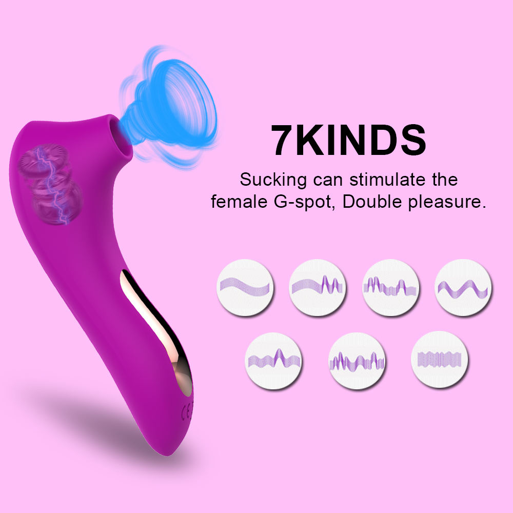 7-Mode Suction Vibrator