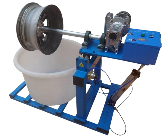 Wheel Polishing Machine