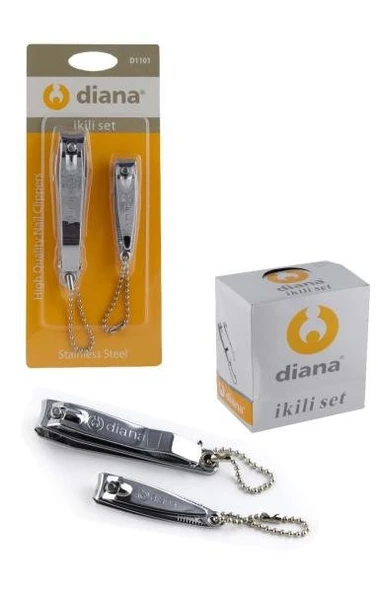 Diana Tırnak Makası Seti 2 Li 6926290330747