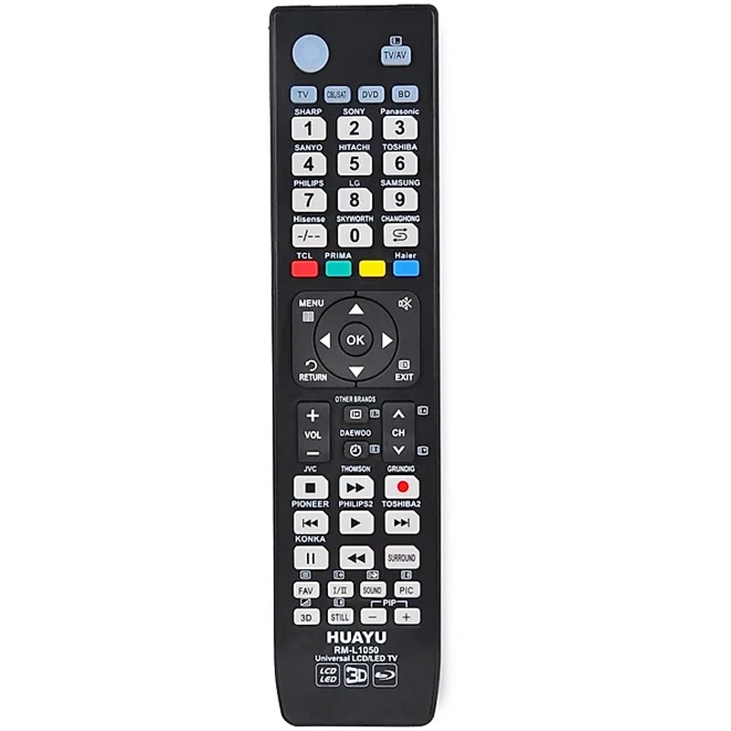UNIVERSAL 4IN1 LCD LED TV KUMANDA pil hediyeli 6934086691781