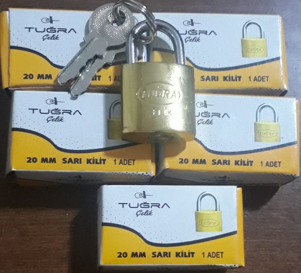 Tuğra Sarı Kilit N.20  8699432311819