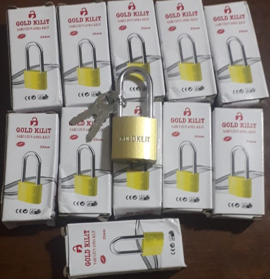 Gold Sarı Uzun Kilit No 25 8699863490077