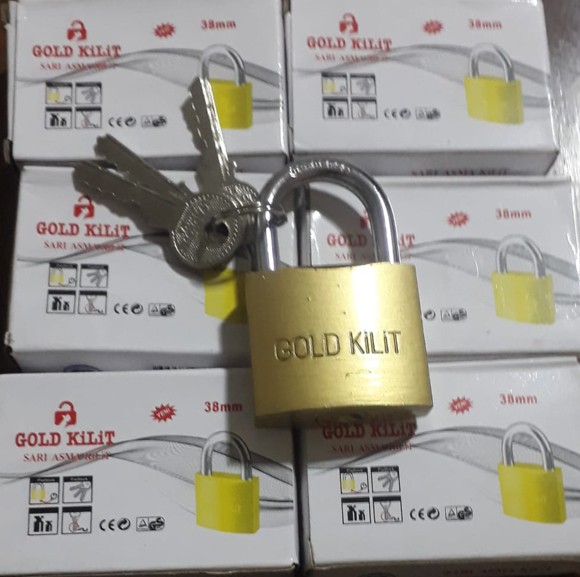 Gold Sarı Kilit No:38
