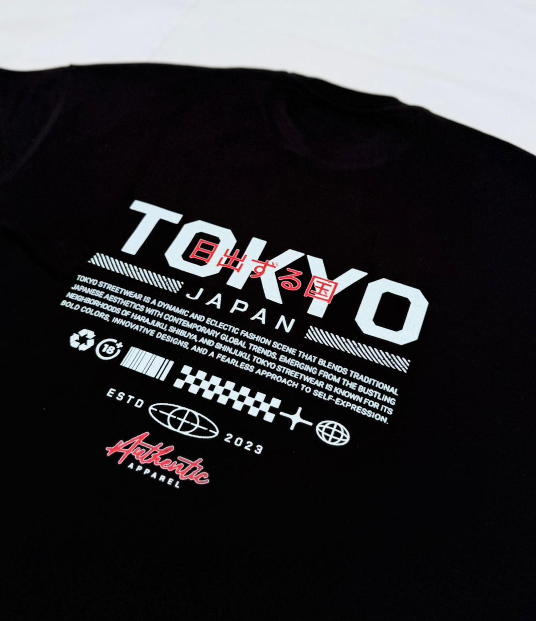 Tokyo Japan Graphic Oversized T-Shirt