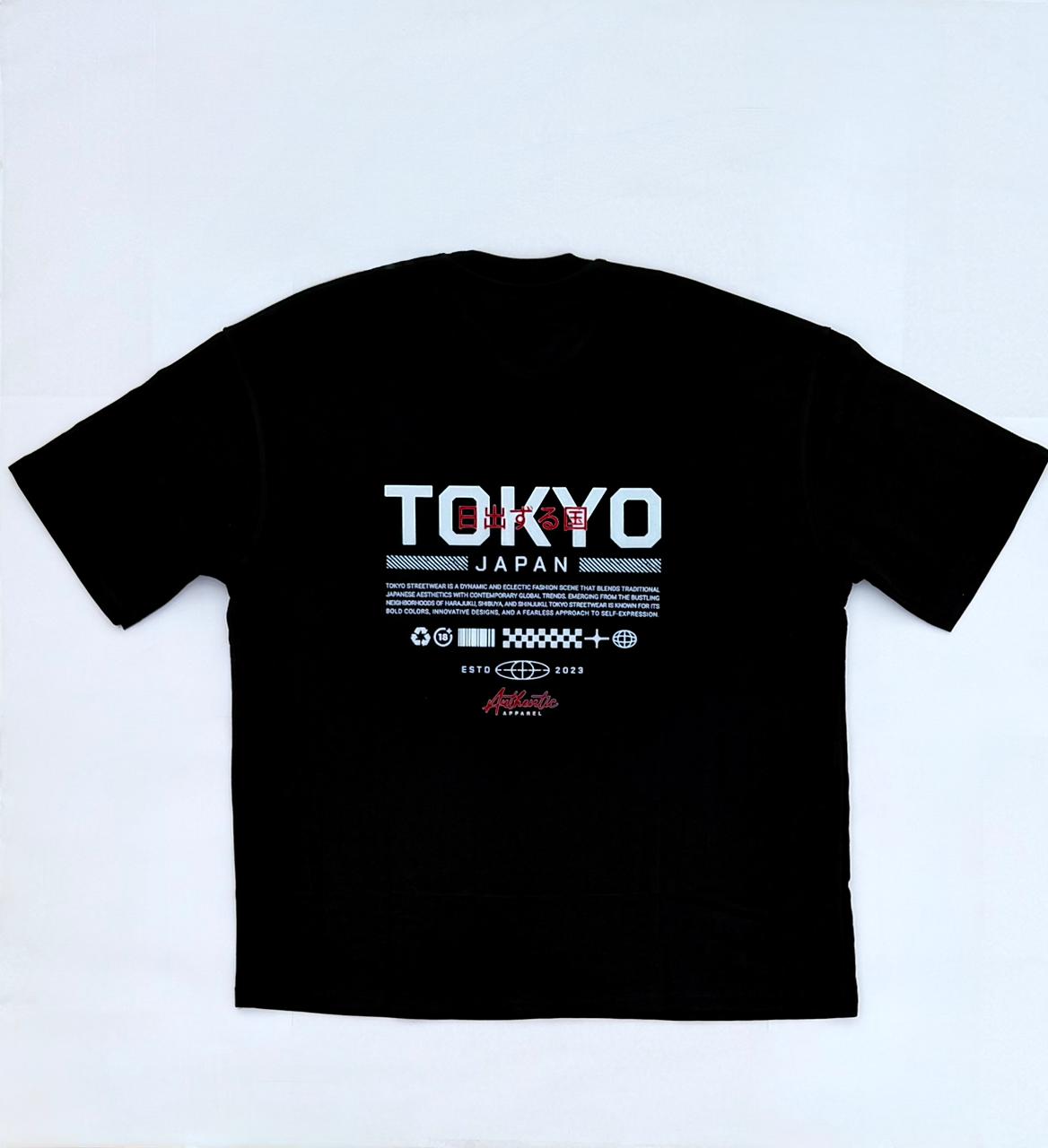 Tokyo Japan Graphic Oversized T-Shirt
