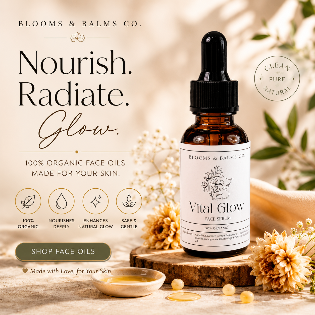 VITAL GLOW Face Oil