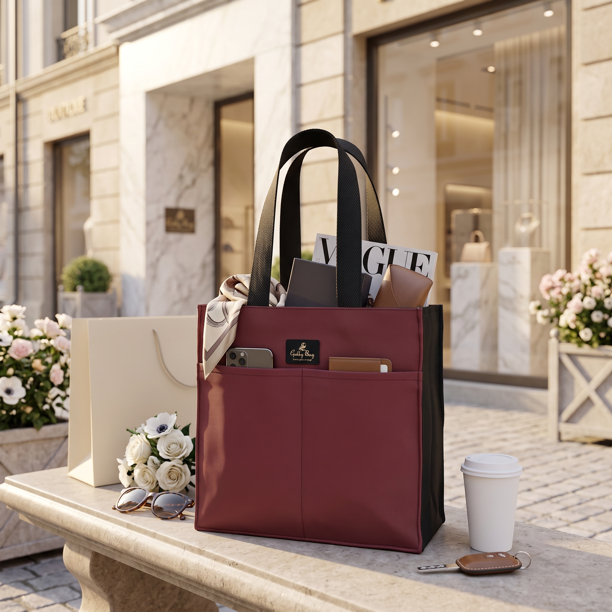Glossy Matte Carrié D Premium Dual Pocket Carry Bag
