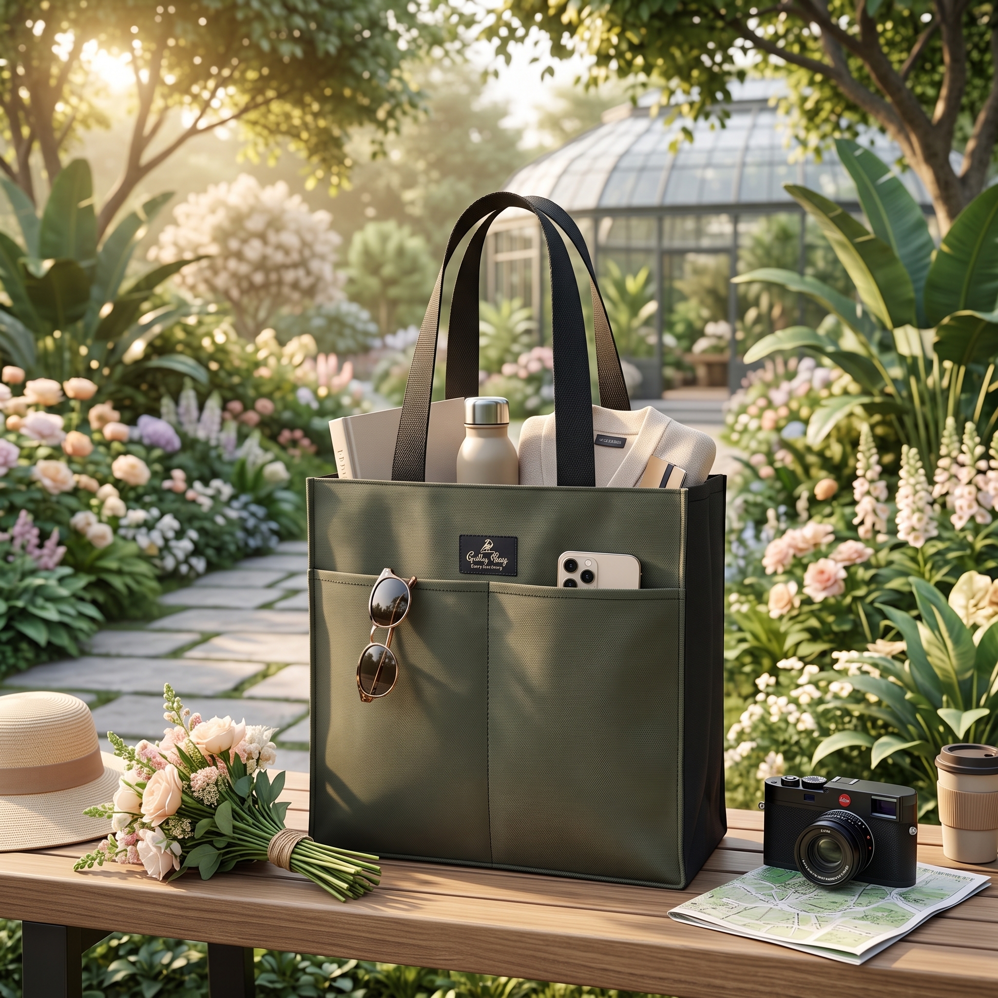Glossy Matte Carrié D Premium Dual Pocket Carry Bag