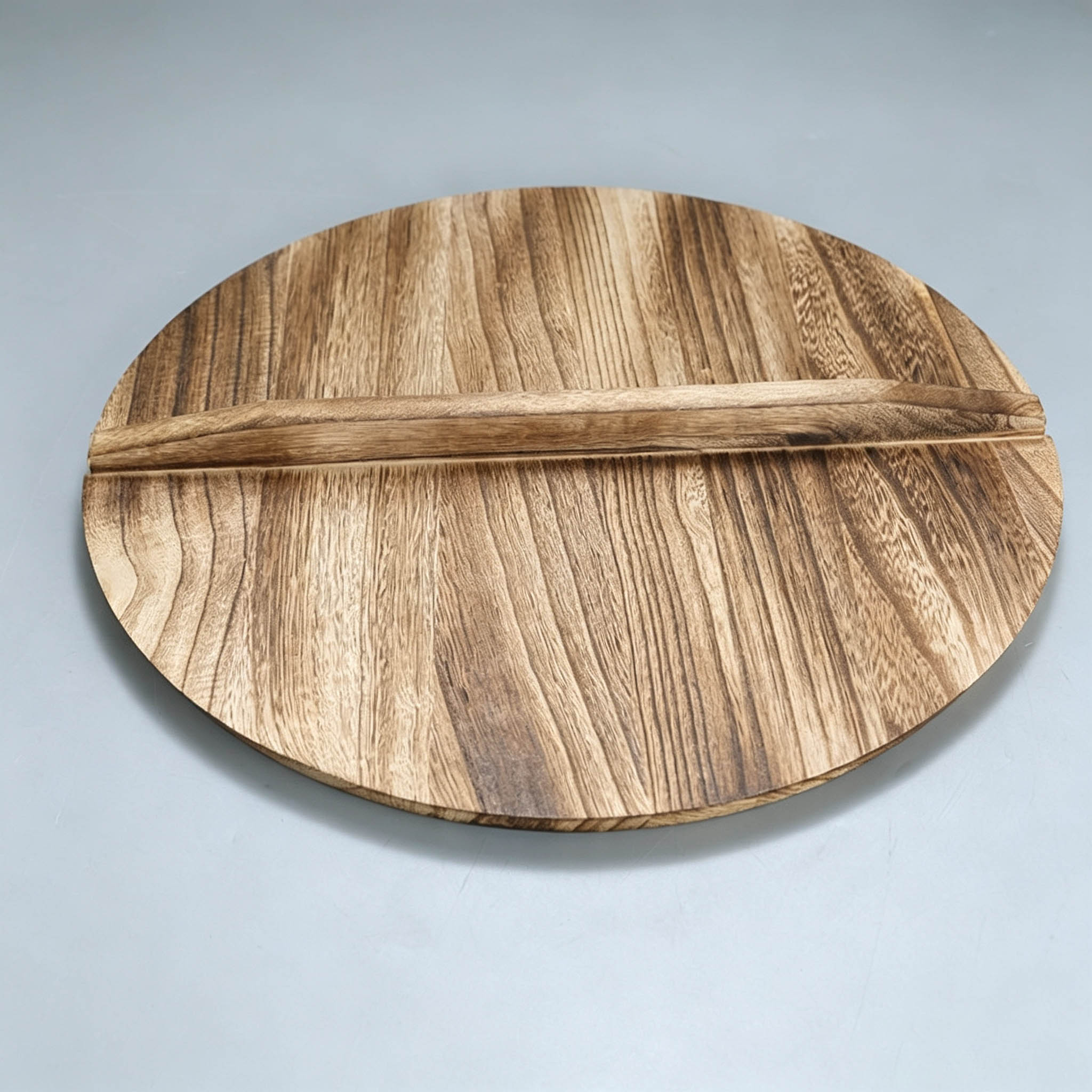 Round Wooden Pot Lid