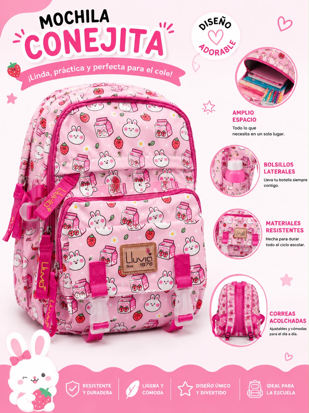 Mochila Conejita