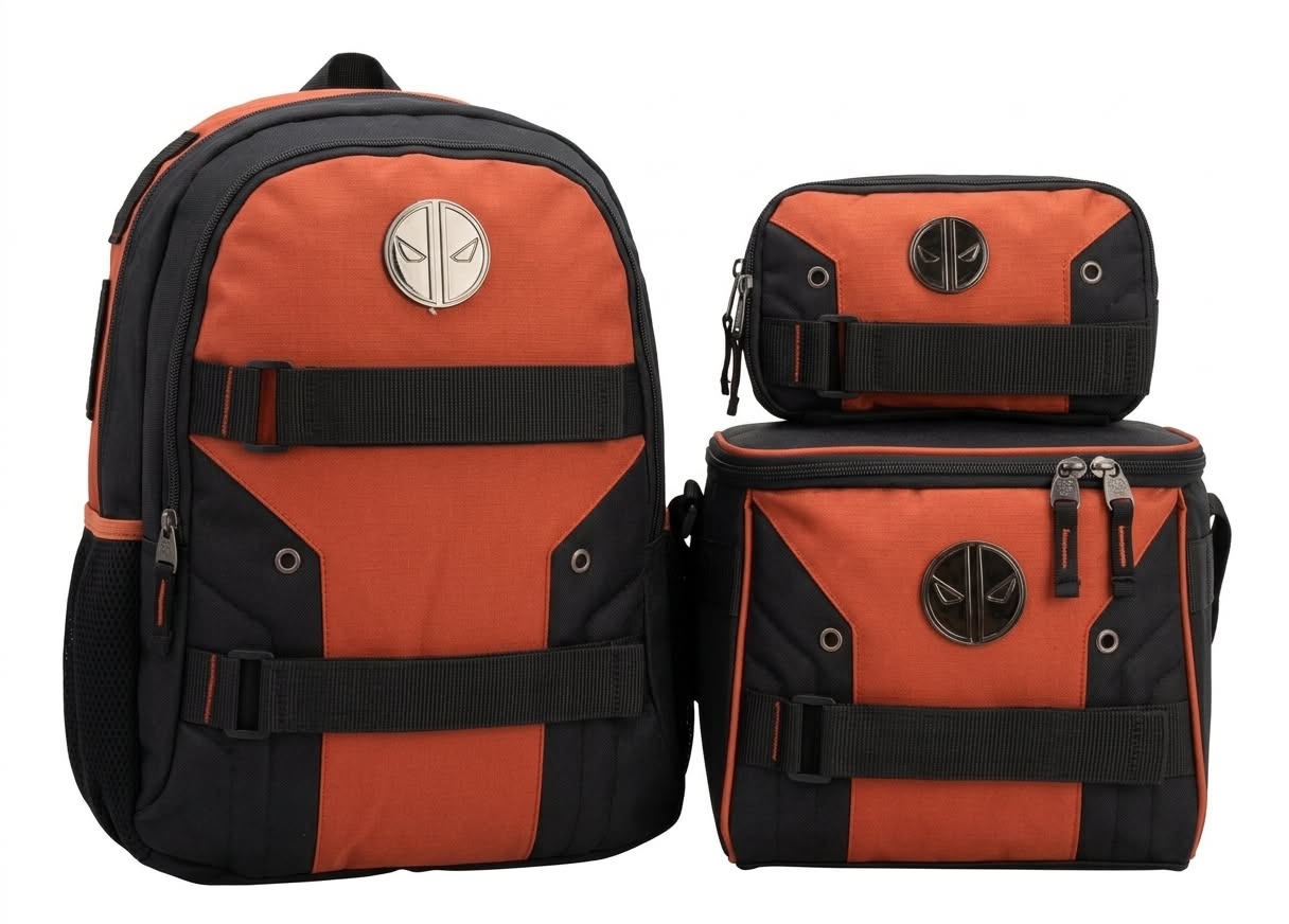 Set de Mochilas Deadpool