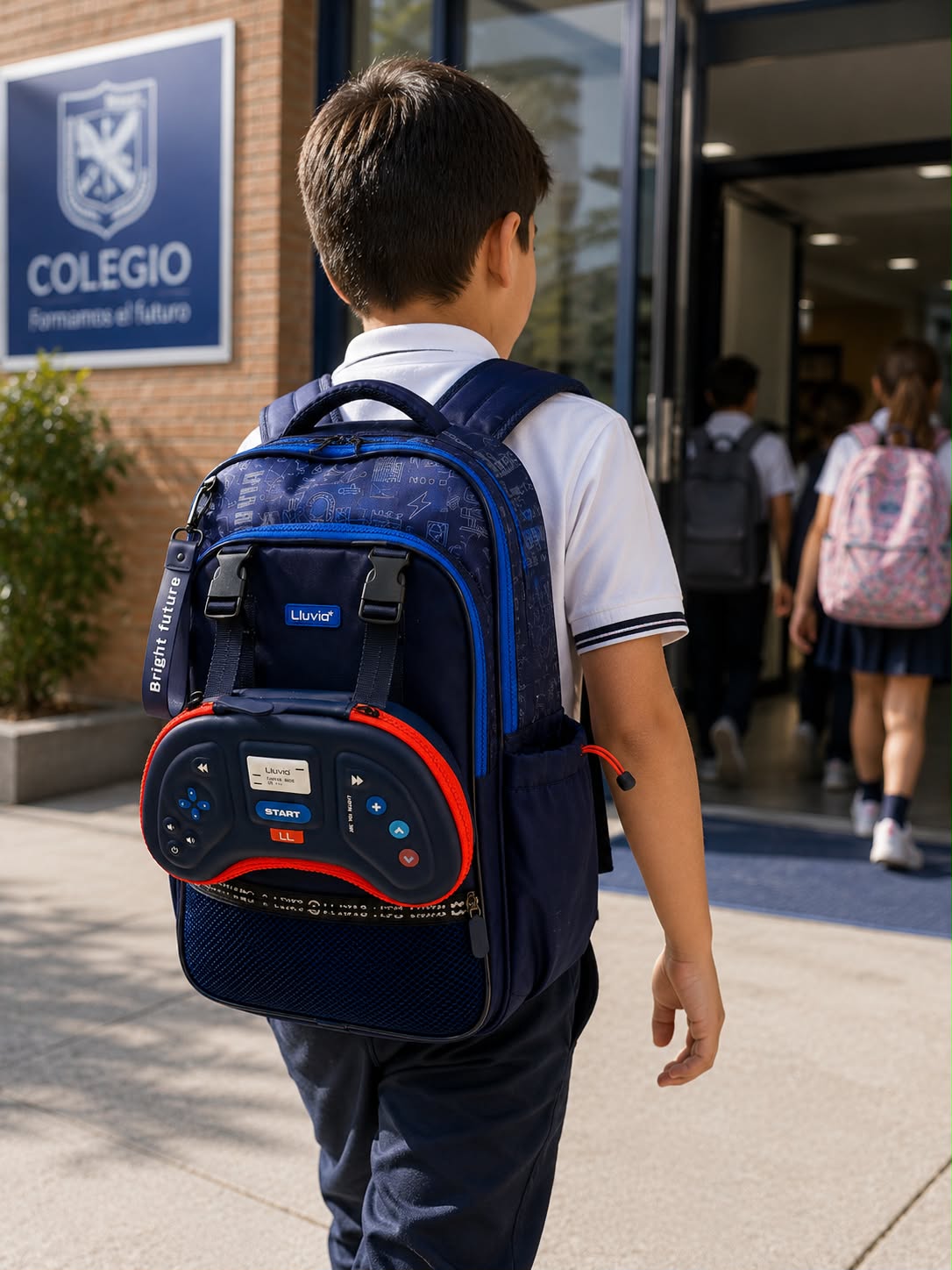 🎮 Mochila escolar gamer con diseño moderno y funcional. 