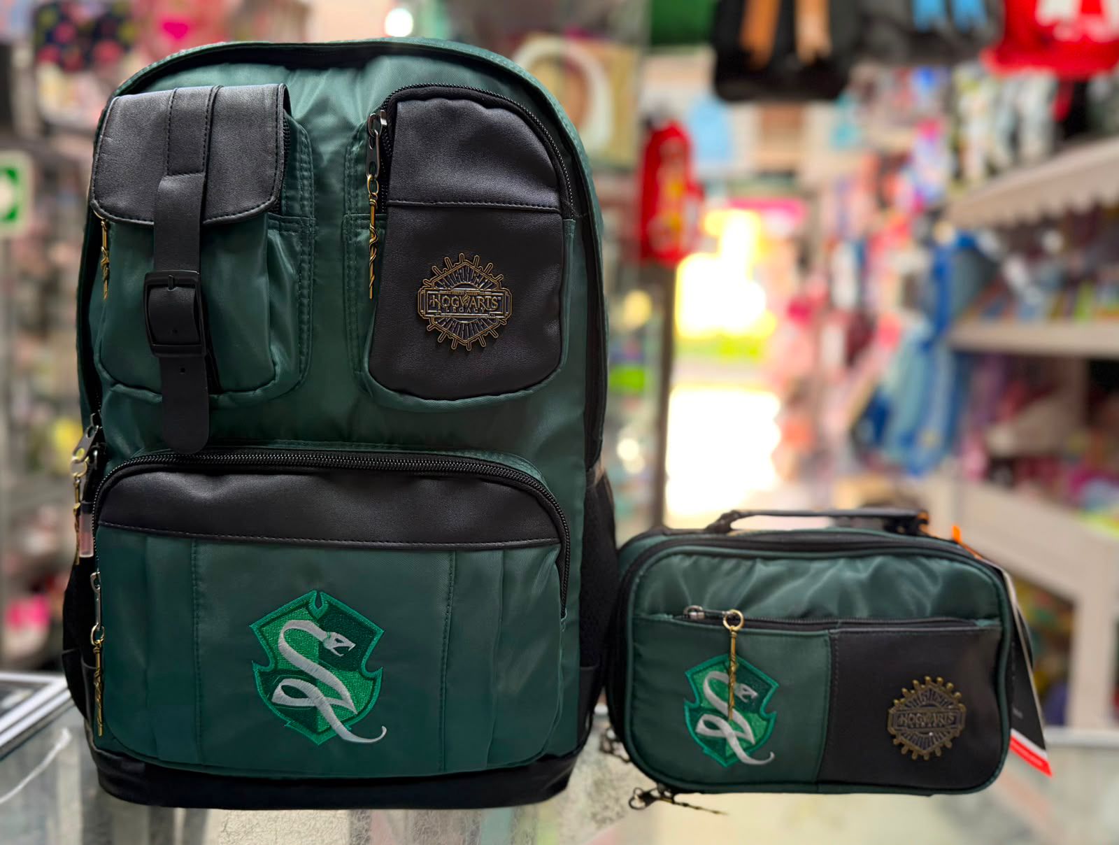 Mochila Slytherin Hogwarts