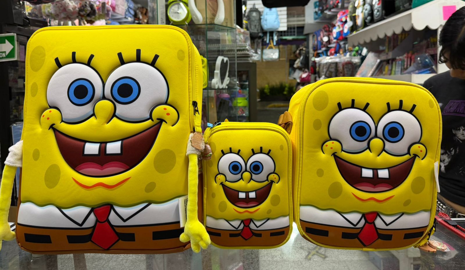 Mochila Bob Esponja 3D