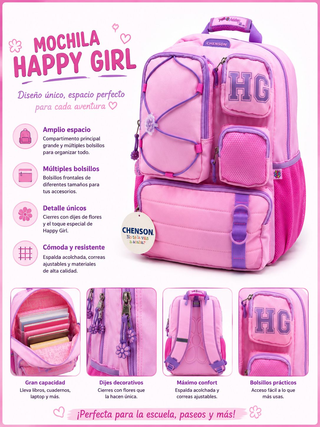Mochila Happy Girl