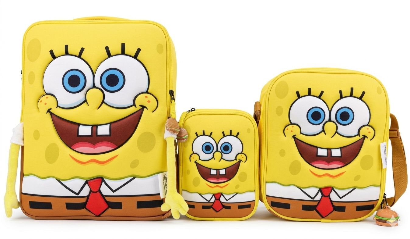 Mochila Bob Esponja 3D