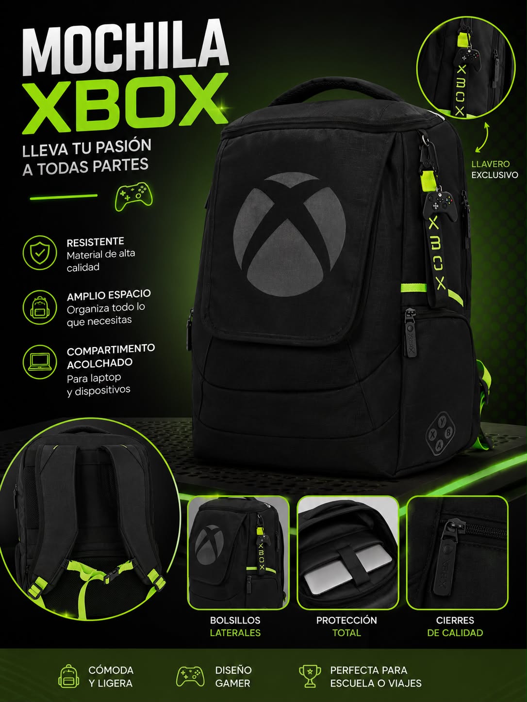 Mochila Xbox
