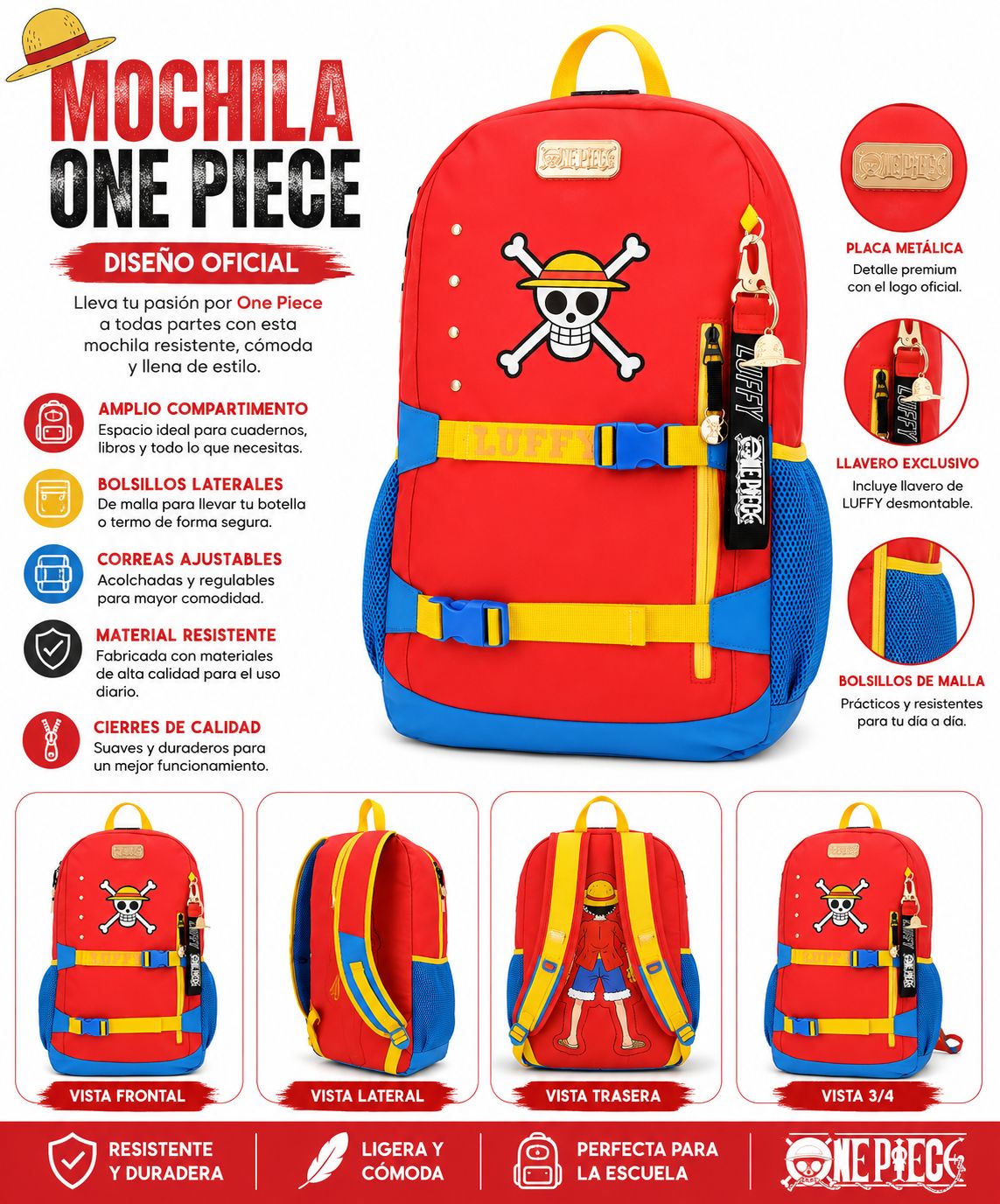 Mochila One Piece