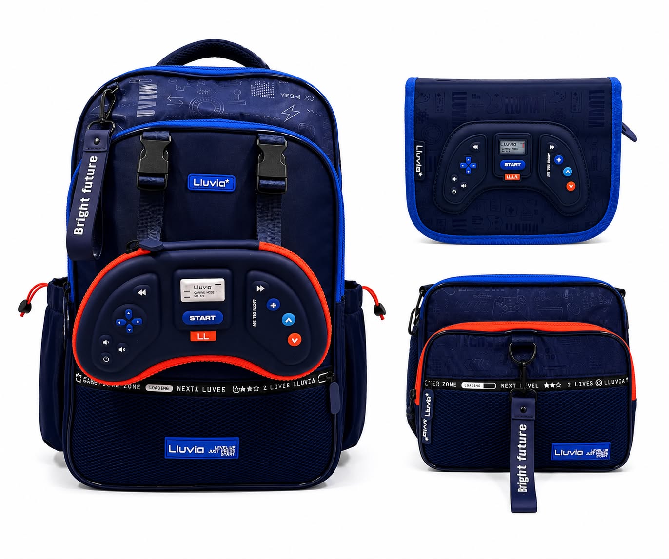 🎮 Mochila escolar gamer con diseño moderno y funcional. 