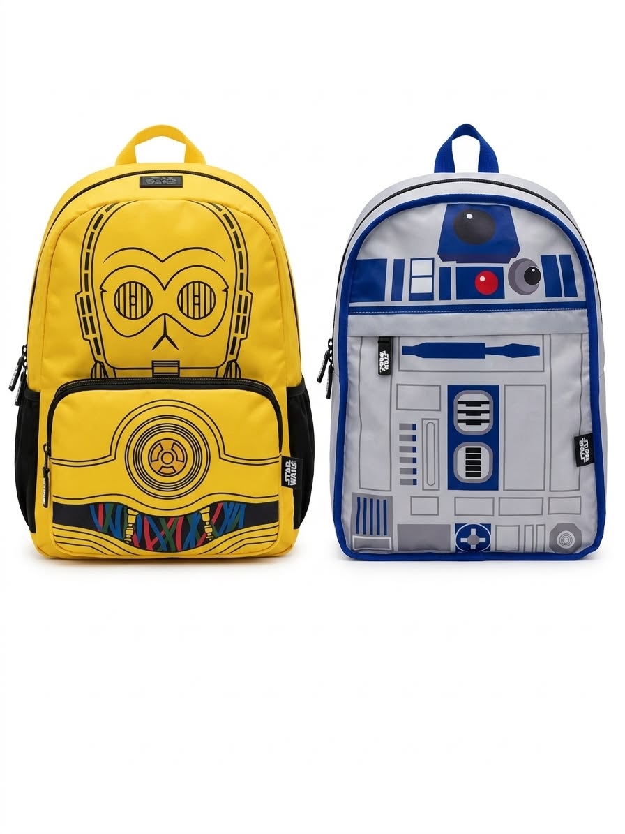 Mochila Doble Vista Star Wars – C-3PO y R2-D2