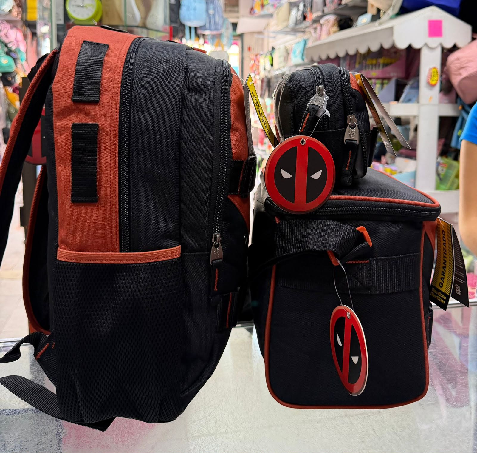Set de Mochilas Deadpool