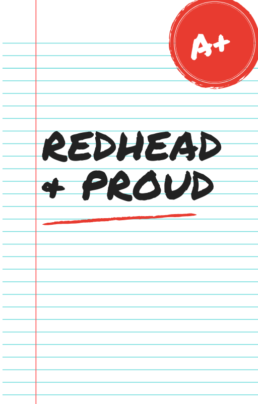 Redhead & Proud Notebook