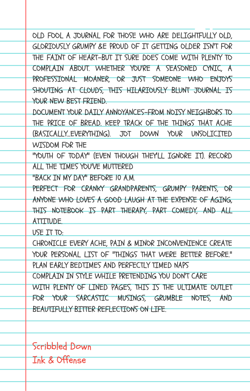 Old Fool Notebook
