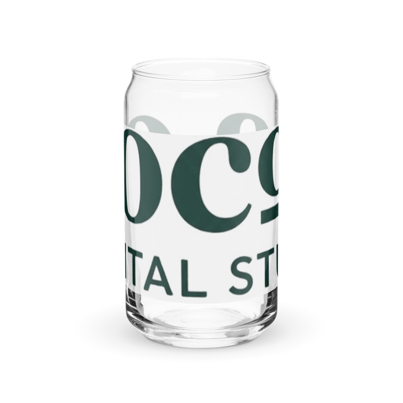 Can-shaped glass