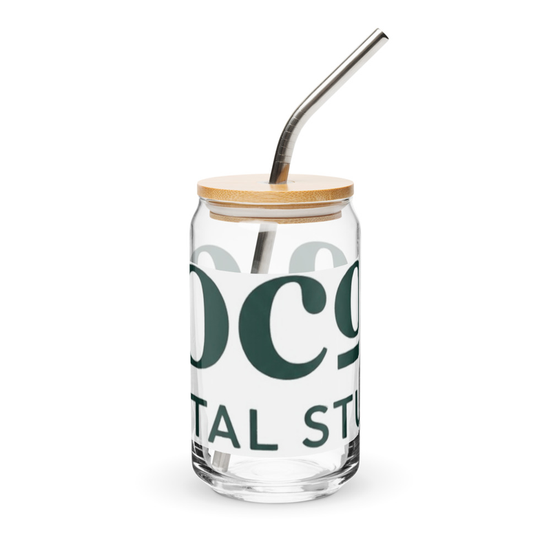 Can-shaped glass