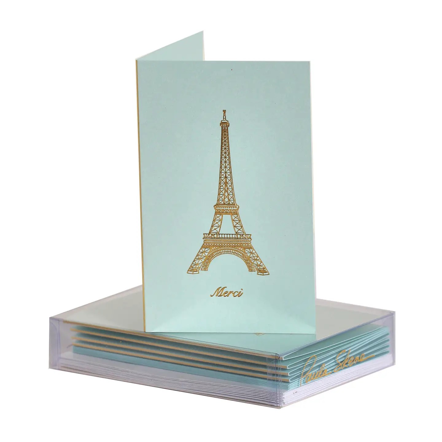 Paris Eiffel Tower Thank You Cards