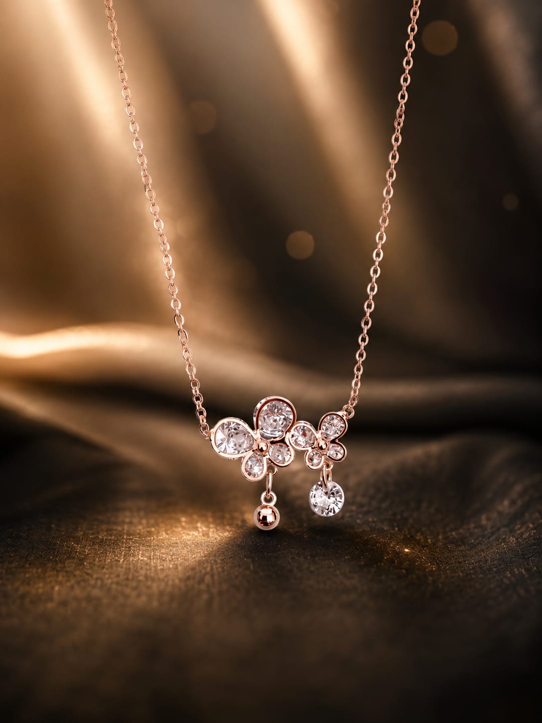 Elegant Crystal Pendant Necklace