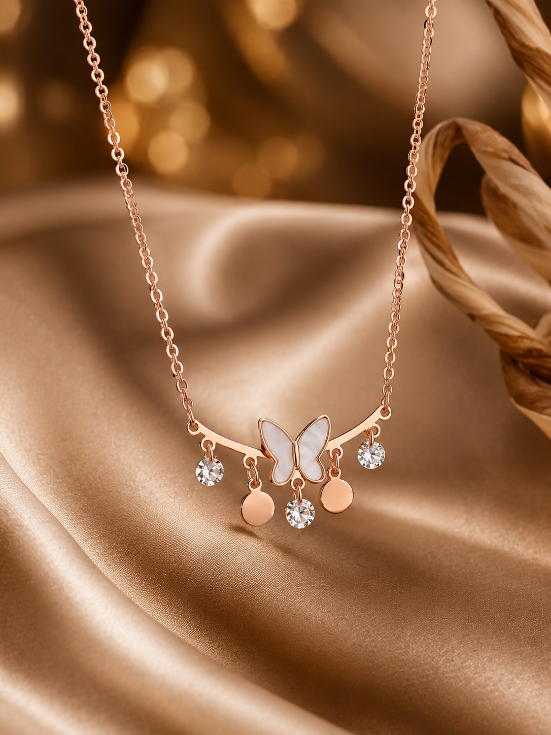 Butterfly Charm Necklace