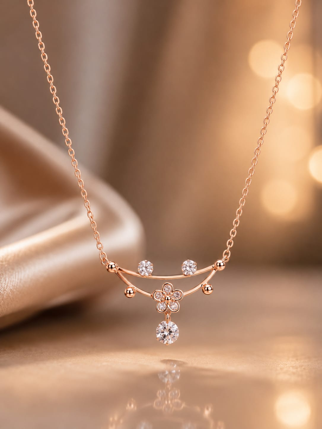 Elegant Diamond Pendant Necklace