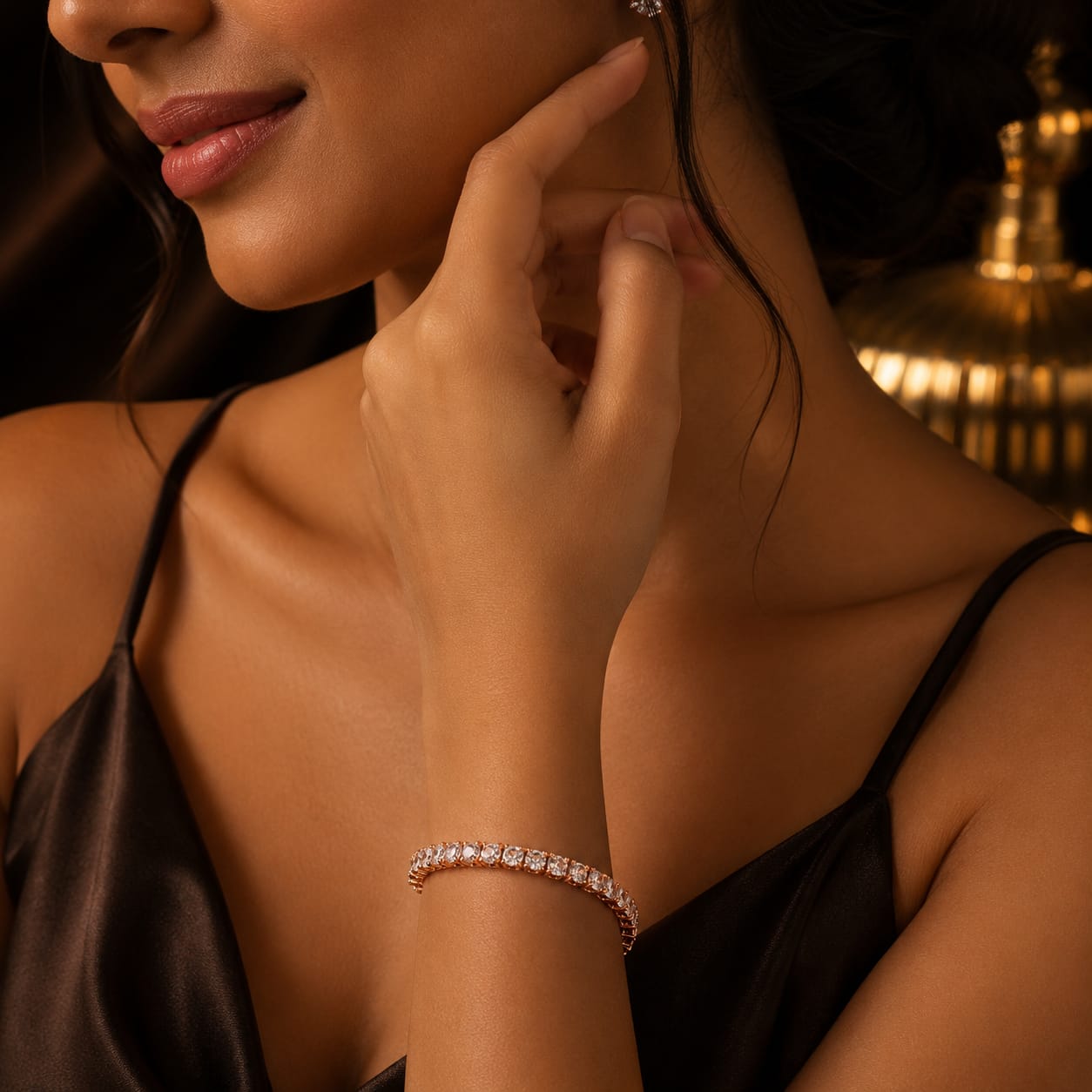 Elegant Diamond Tennis Bracelet