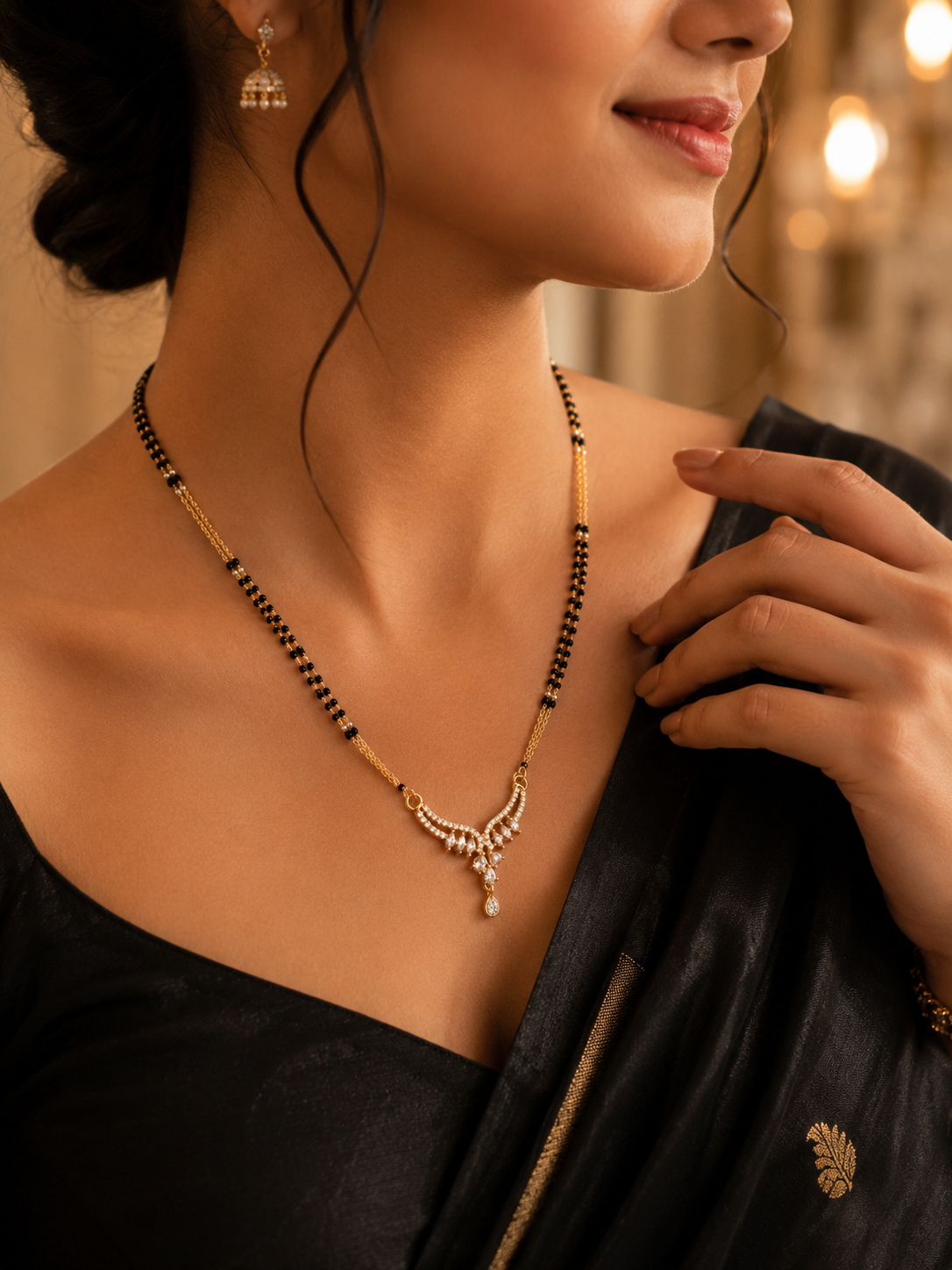 Elegant Gold Mangalsutra
