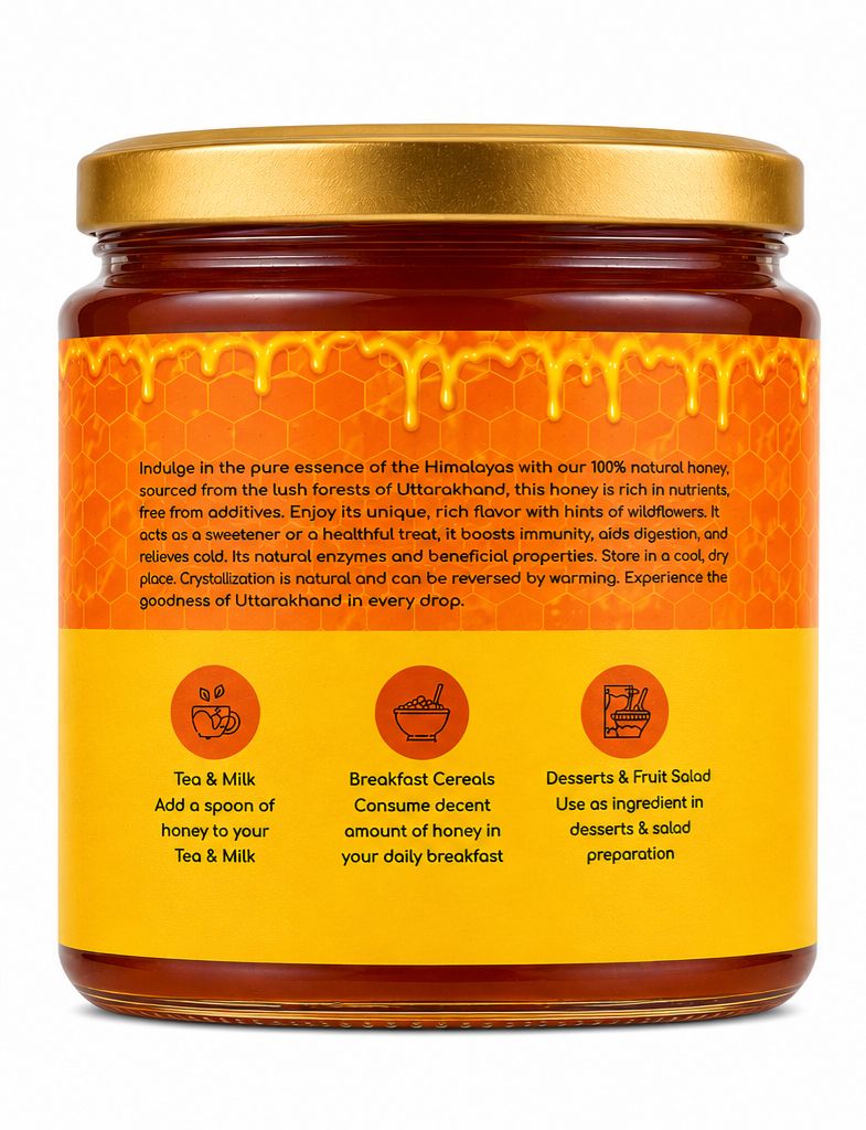 Gwellth Bee Healthy Probiotic Natural Honey