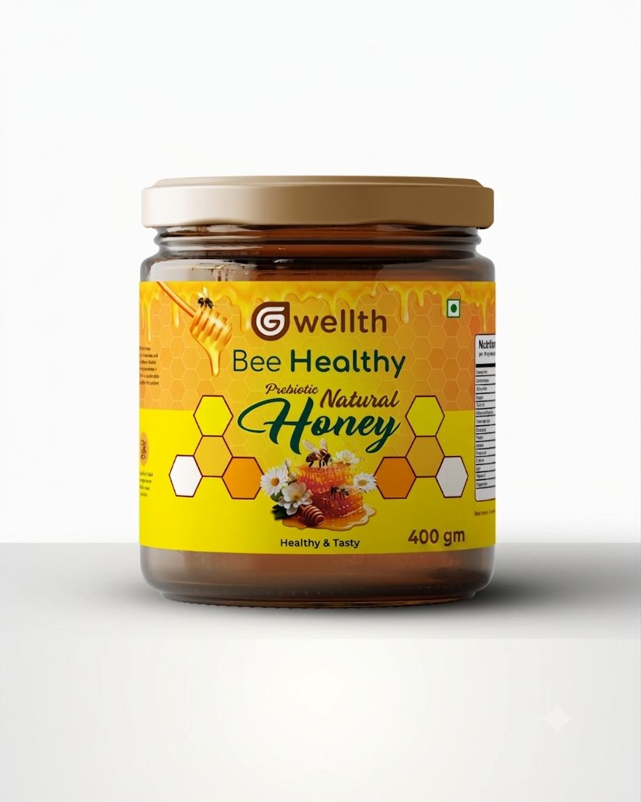 Gwellth Bee Healthy Probiotic Natural Honey