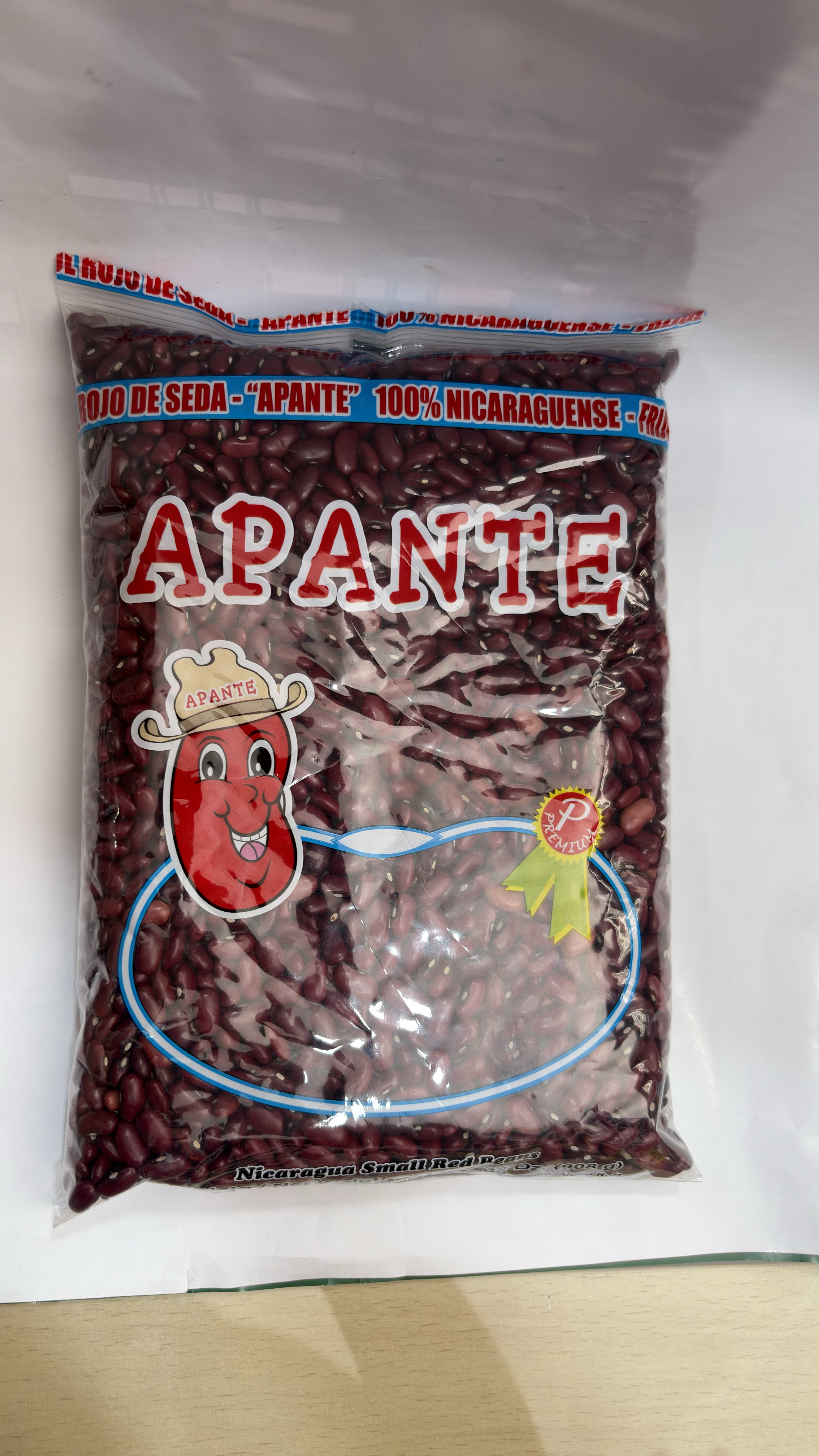 Frijol Rojo de Seda Apante